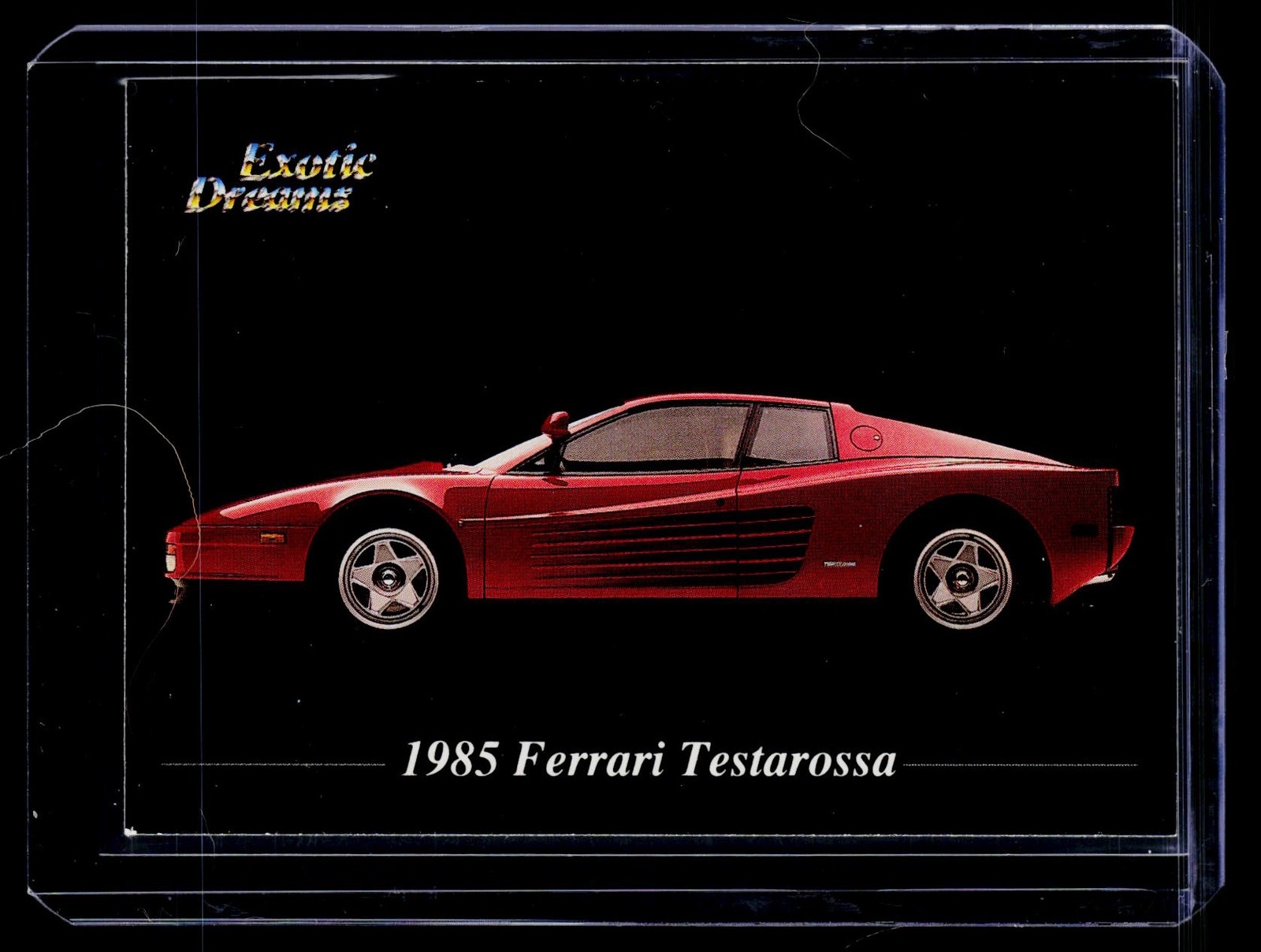 1992 All Sports Marketing Sogni Esotici #70 1985 Ferrari Testarossa