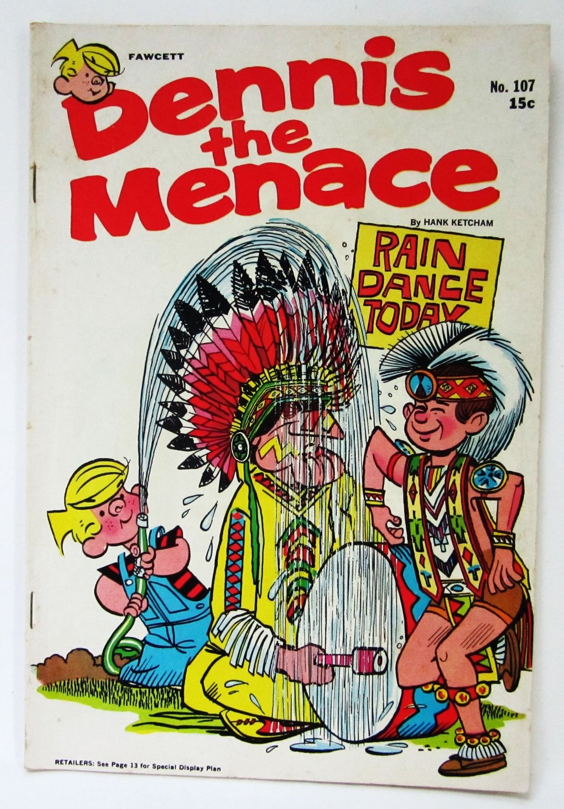 Dennis La Minaccia #107 Fumetto 1969 Buono 2.0 Fawcett