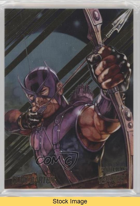 Fleer Ultra Avengers Rainbow Clint Barton 2022 #14 LEGGI 4f0