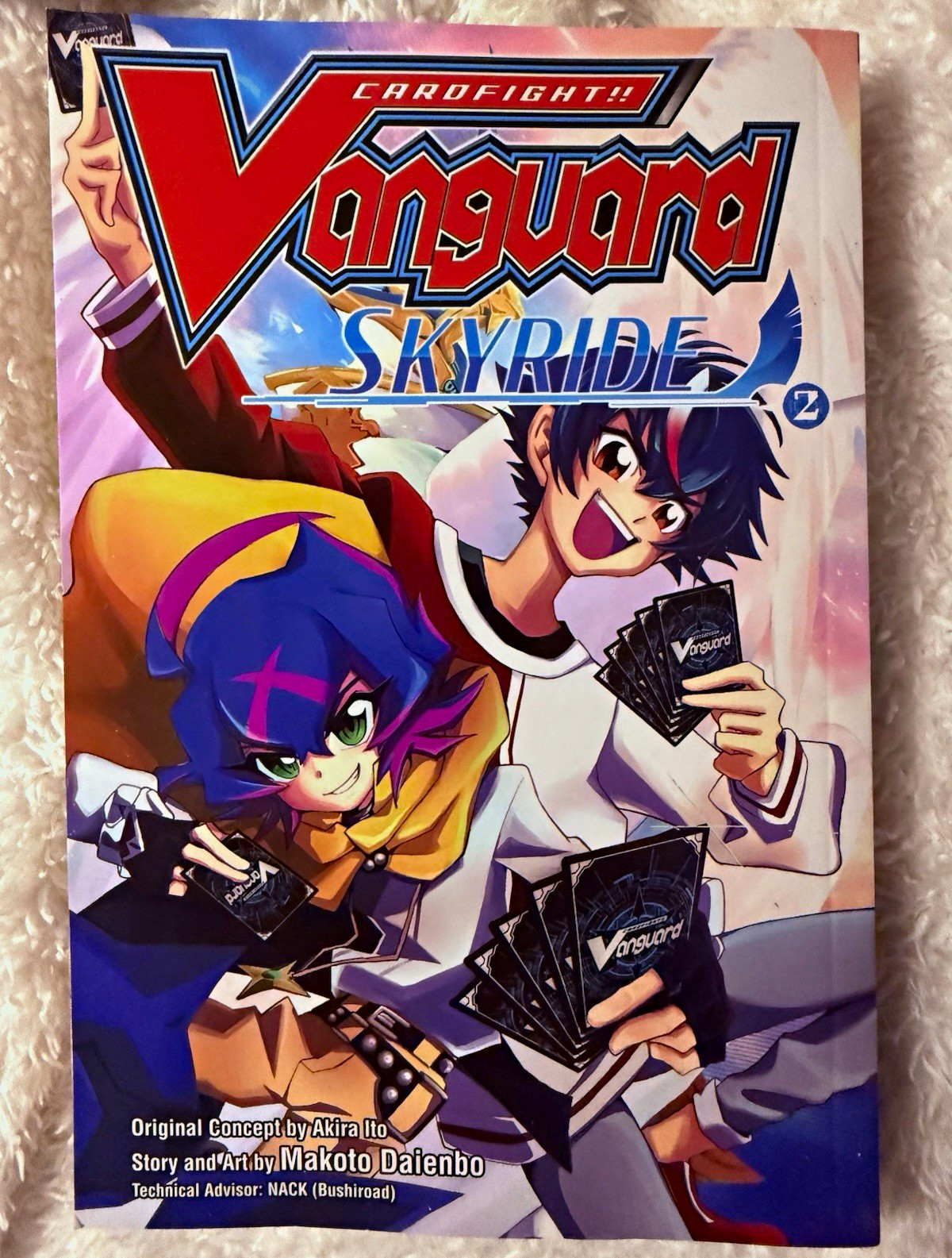Shogakukan Asia Cardfight!! Vanguard: Skyrider Vol 2 Manga Inglese - Ito