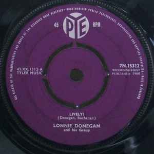 Lonnie Donegan - Lively!, 7", (Vinyl)