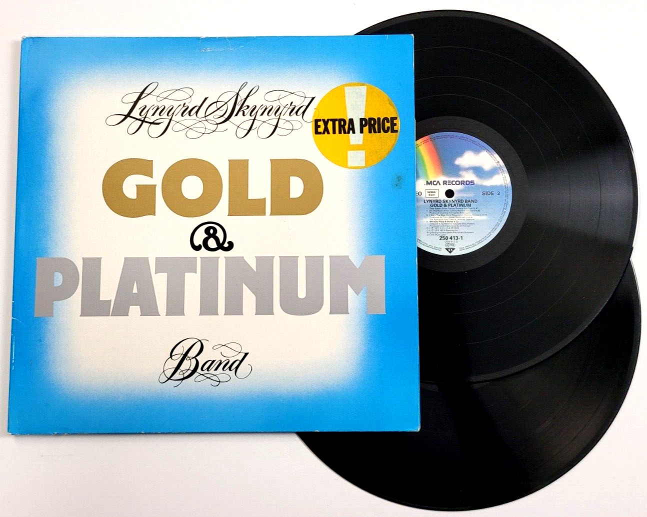 LYNYRD SKYNYRD BAND  - GOLD & PLATINUM - ROCK LP - GERMAN IMPORT