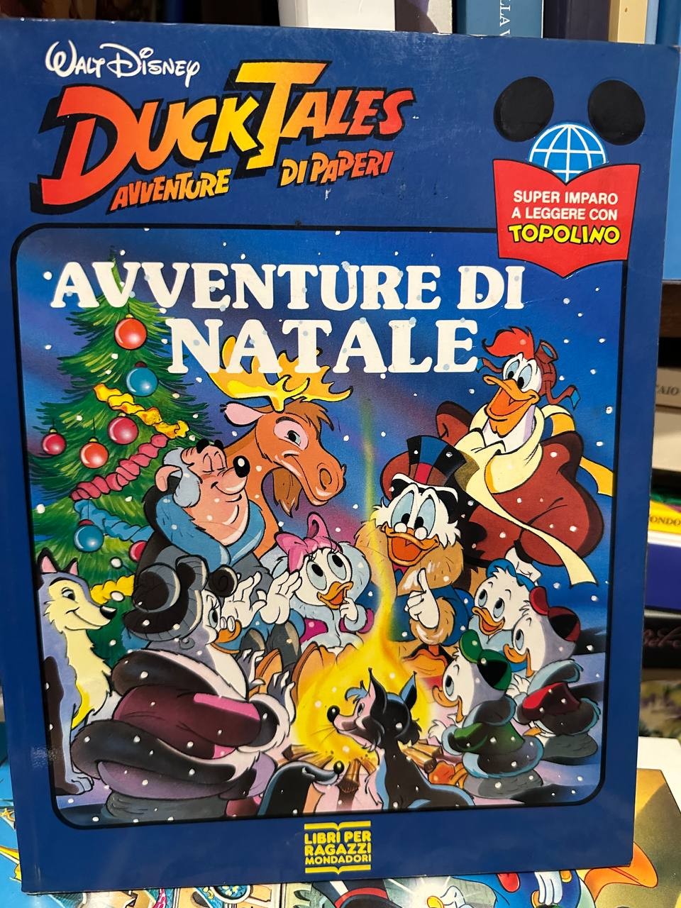 mondadori DUCK TALES AVVENTURE DI PAPERI avventure di natale fumetto