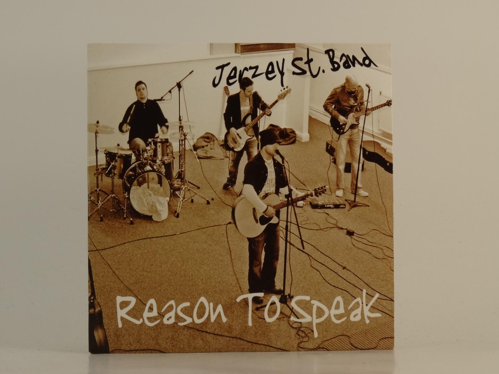 JERZEY ST BAND REASON TO SPEAK (D76) 2 Track Promo CD Single plus Card Sleeve LA