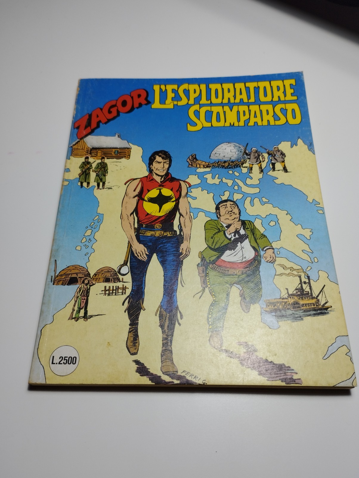 N° 396 Zagor serie Zenith Gigante - L'esploratore scomparso