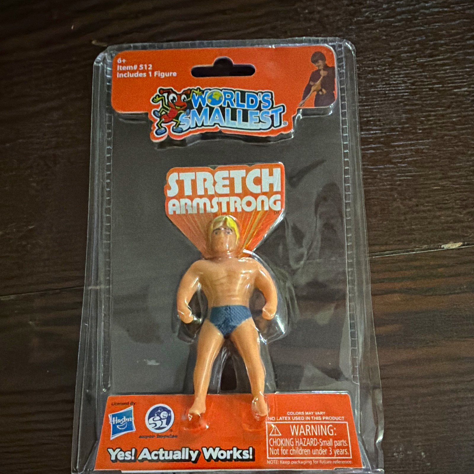 Mini action figure Armstrong stretch più piccola del mondo articolo multicolore #512