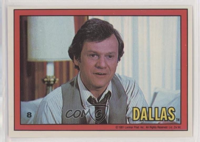 1981 Donruss Dallas Cliff Reacts #8 z6d
