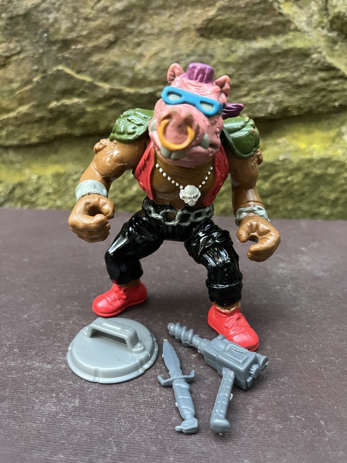 Vintage 1988 TMNT Teenage Mutant Ninja Turtles Bebop Complete Playmates