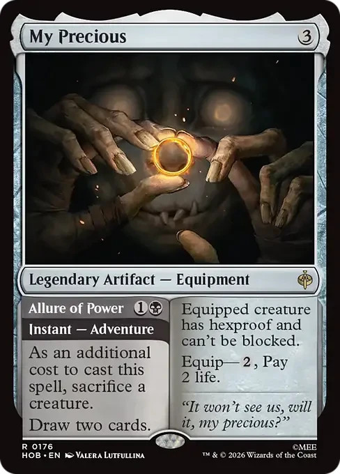 My Precious x1 1x FOIL Lo Hobbit HOB NM MTG