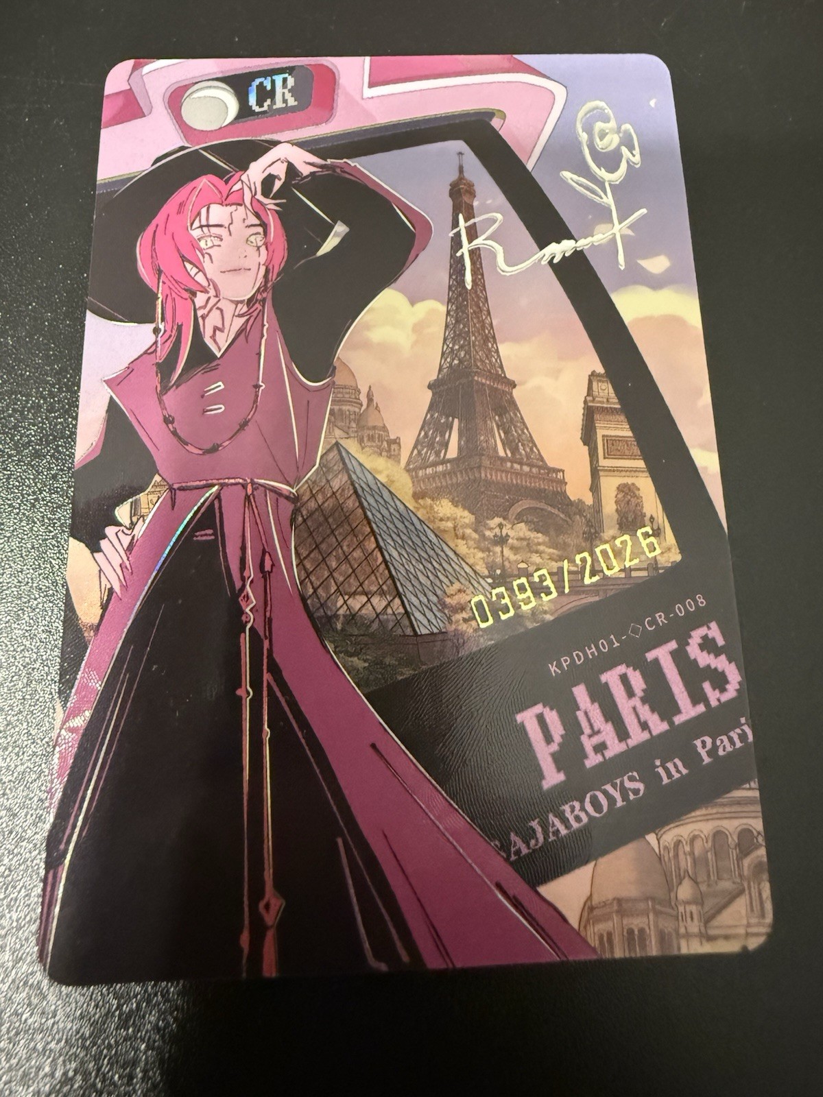 KAYOU Romance K-Pop Demon Hunters Paris KPDH01-CR-008 #393/2026 serializzato