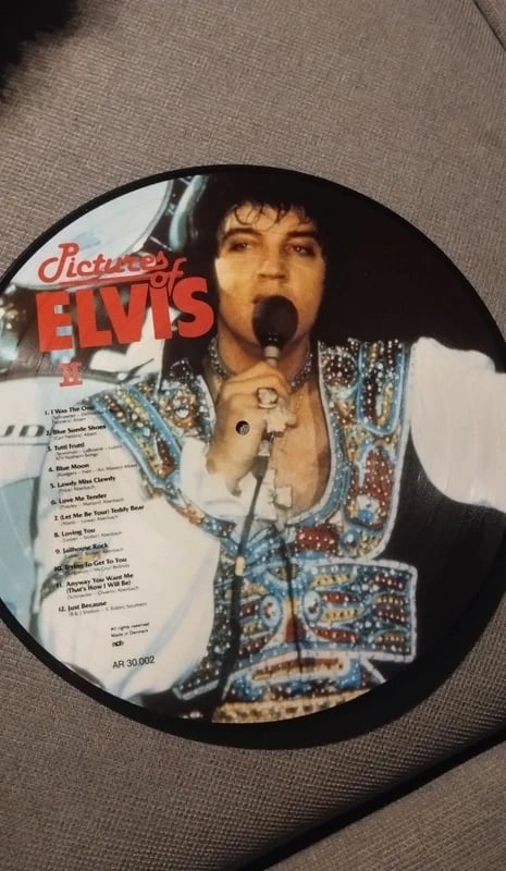 Picture LP Vinyl Elvis