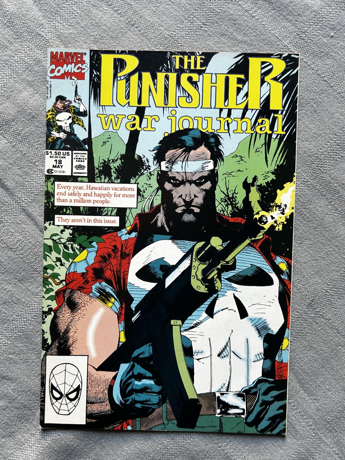 PUNISHER : WAR JOURNAL VOLUME 1 N°18 VO EN TRÈS BON ÉTAT / VERY GOOD