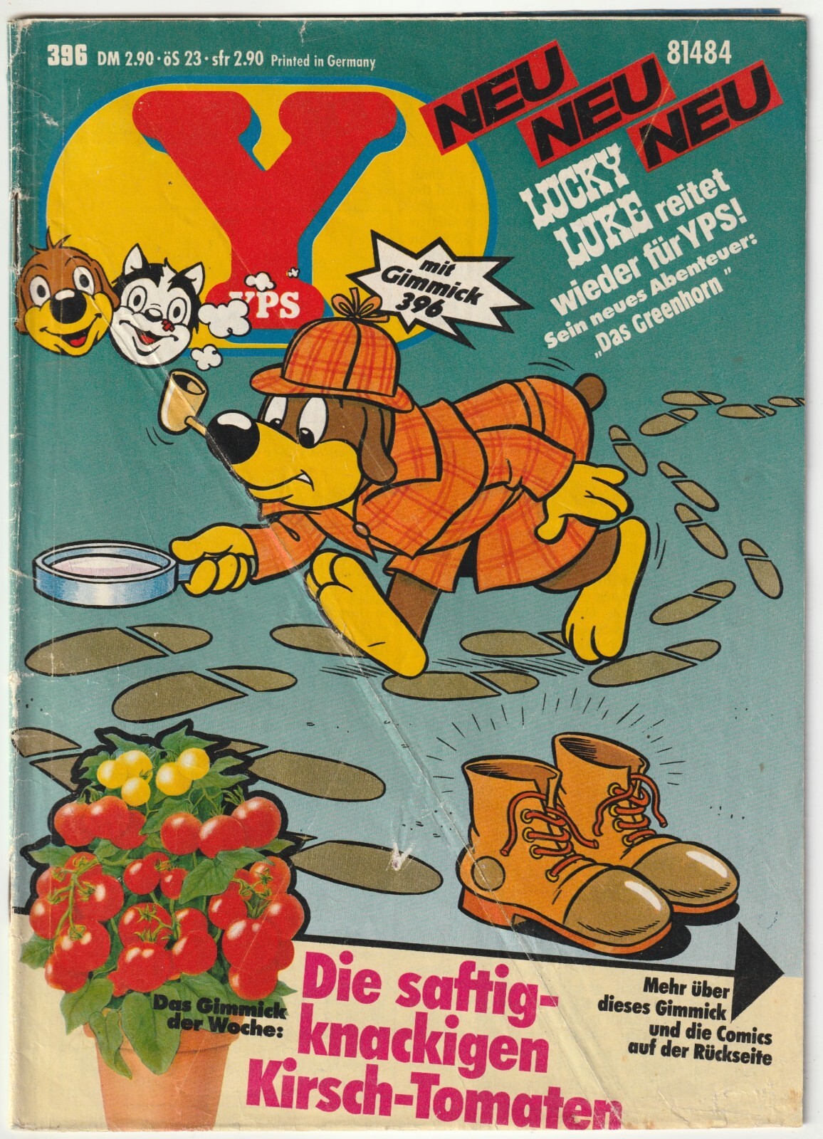 ✪ YPS #396 senza espediente, Gruner + anno 1983 COMICHEFT Z2/2-