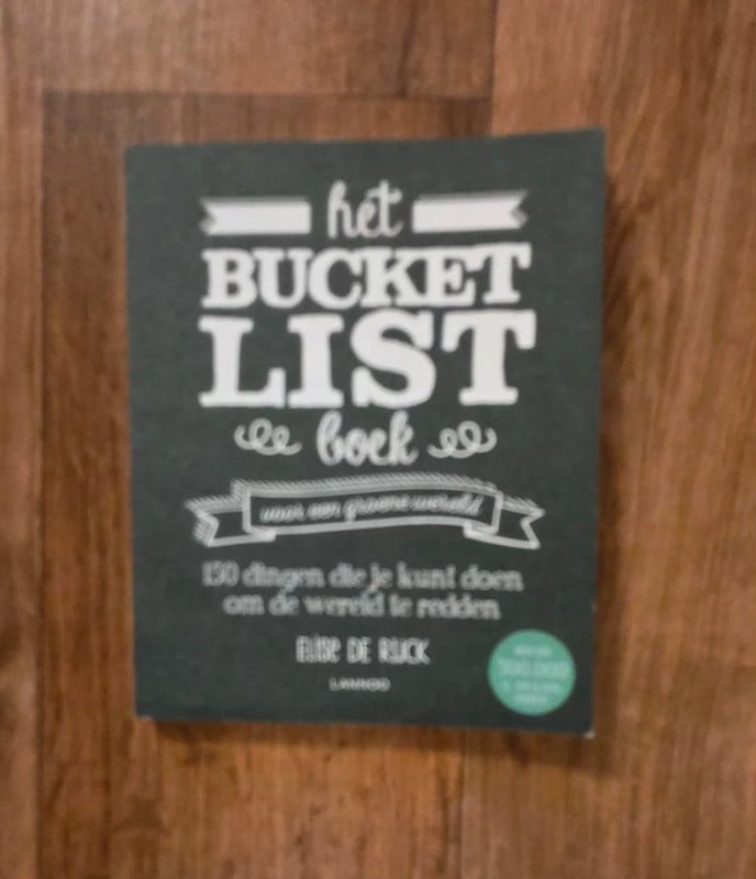 Het Bucketlist boek voor een groene wereld – Elise De Rijck