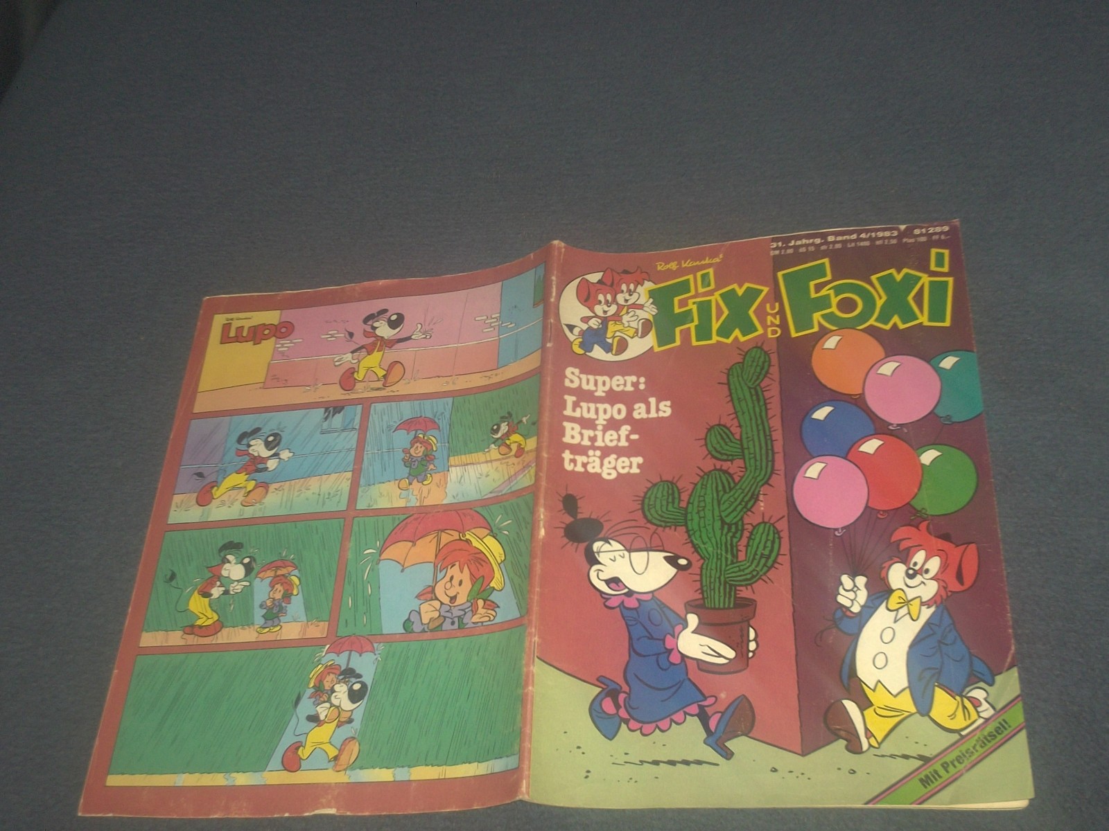 FIX E FOXI FUMETTO QUADERNO 31° ANNO VOLUME N.4/1983