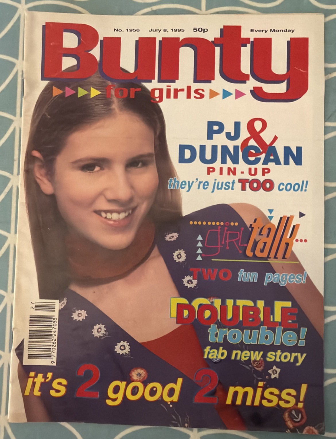 BUNTY COMIC 8 JULY 1995  ANT & DEC 40 45 LADIES BIRTHDAY gift idea 90’s girls GC