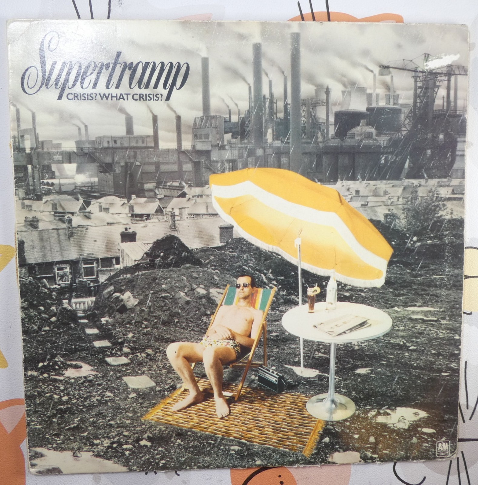 Supertramp - Crisis What Crisis - Vinyl LP 12" - 1975 A&M - AMLH 68347 [EX]