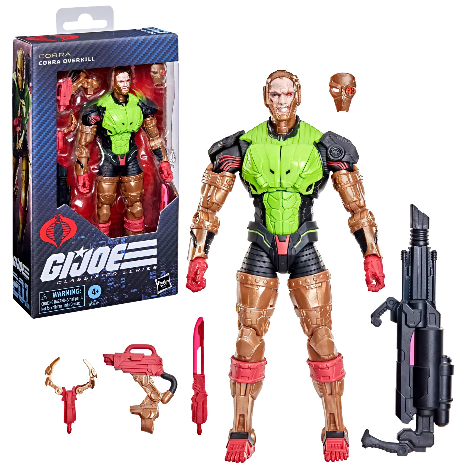 G. Modellino I. Joe serie classificata Cobra Overkill