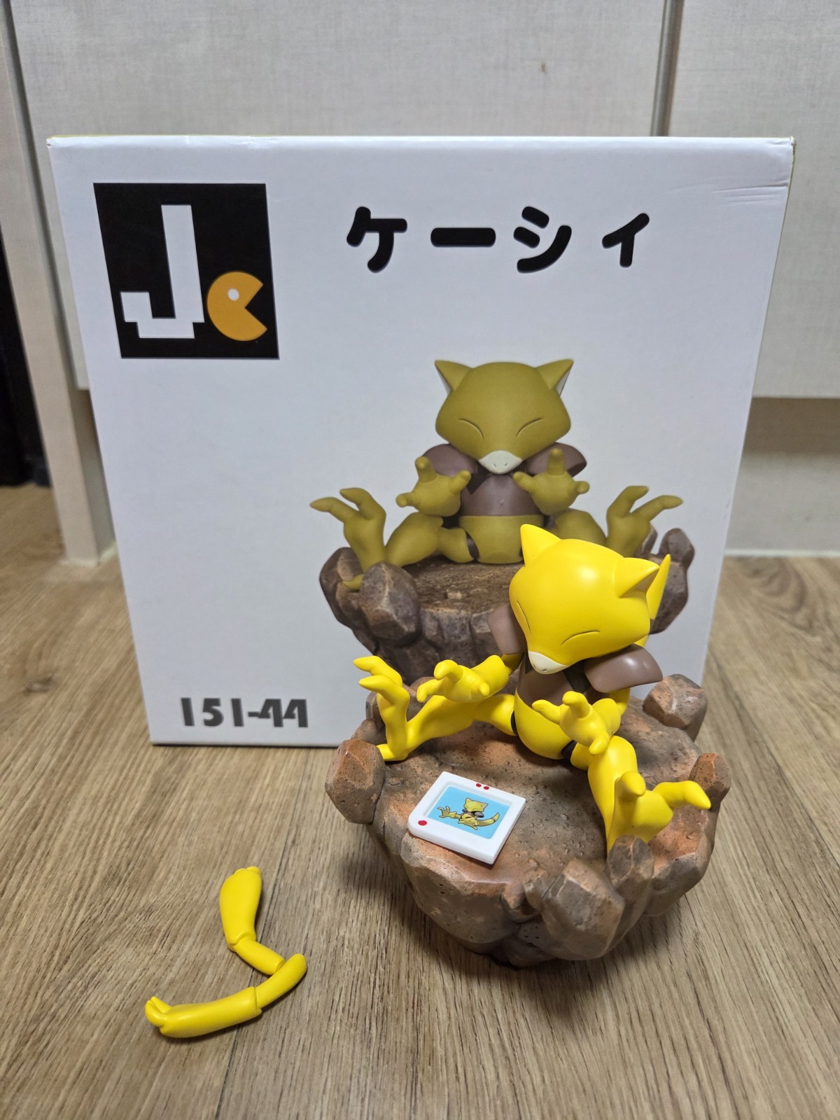 Pokemon Figure JC Studio Abra Statua in Resina Scatola Completa