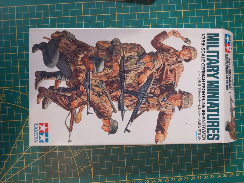 German frontline infantry tamiya 1/35