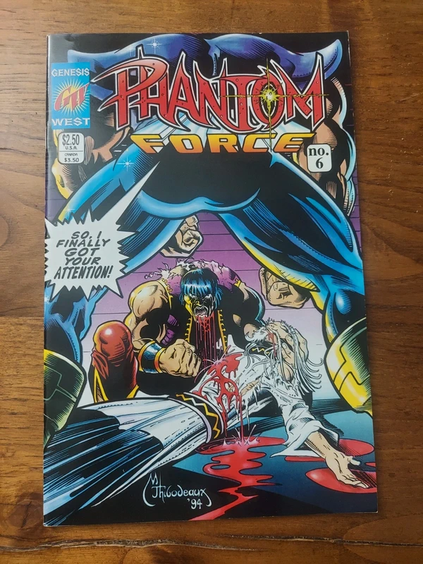 Comics USA phantom force # 6 genesis West