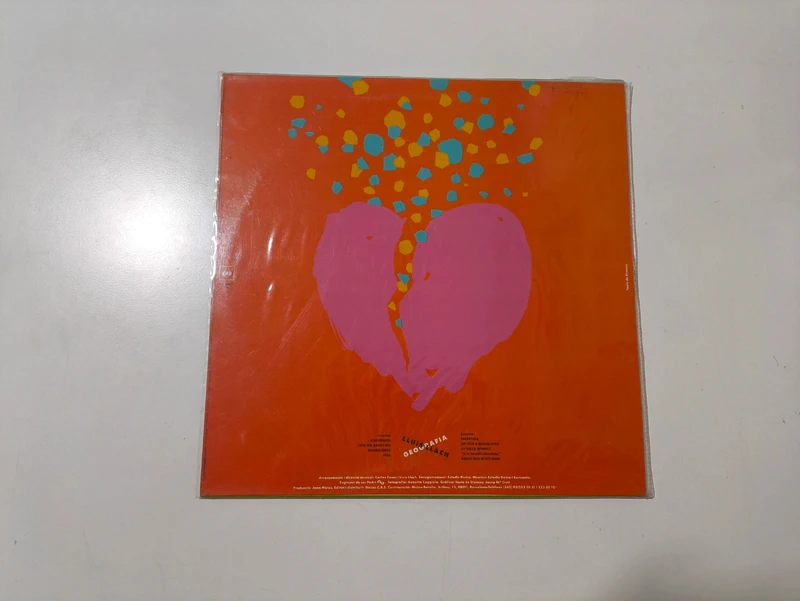 Vinil Lluís Llach - Geografia 1988