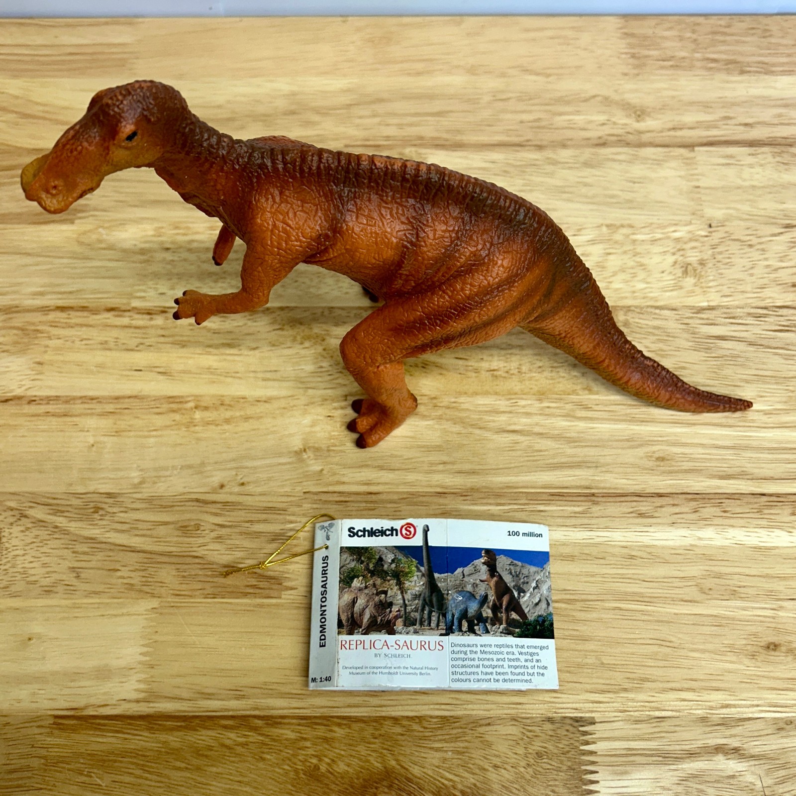 Modellino dinosauro Schleich Edmontosaurus 1997