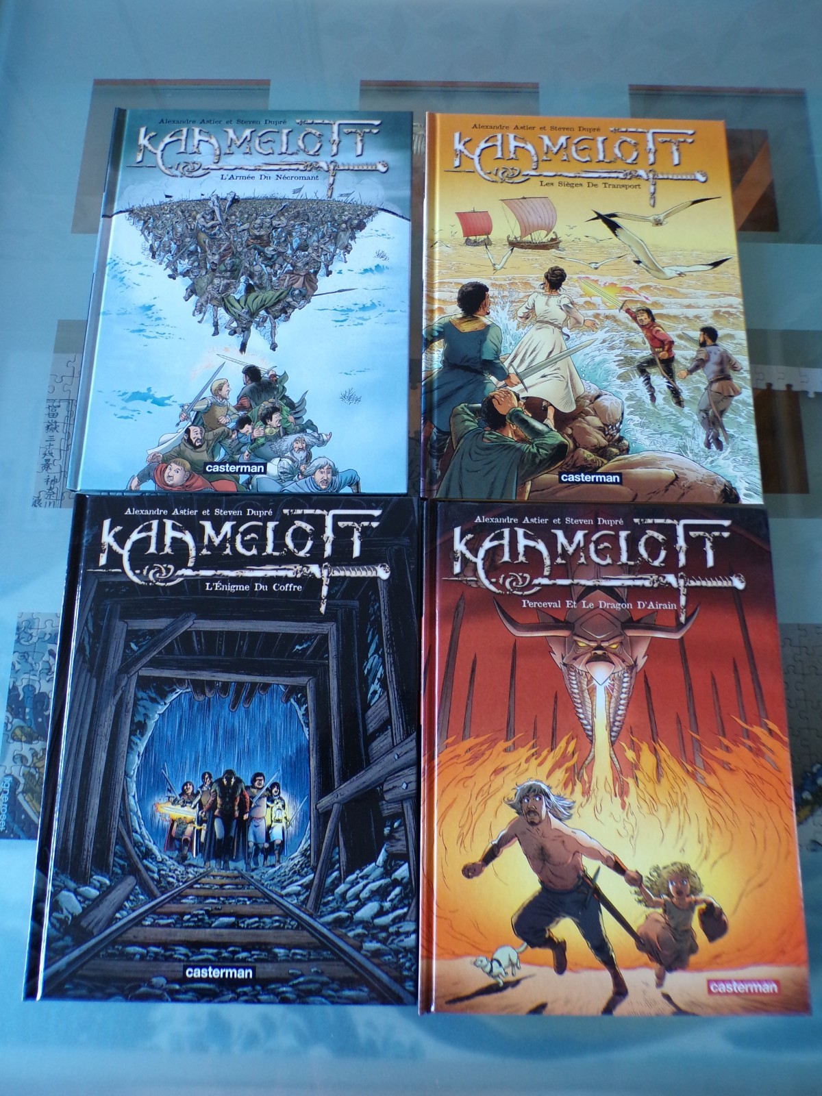 KAAMELOTT - TOMES 1 à 4 - Alexandre Astier & Steven Dupré - 2006/2009 - E.O.