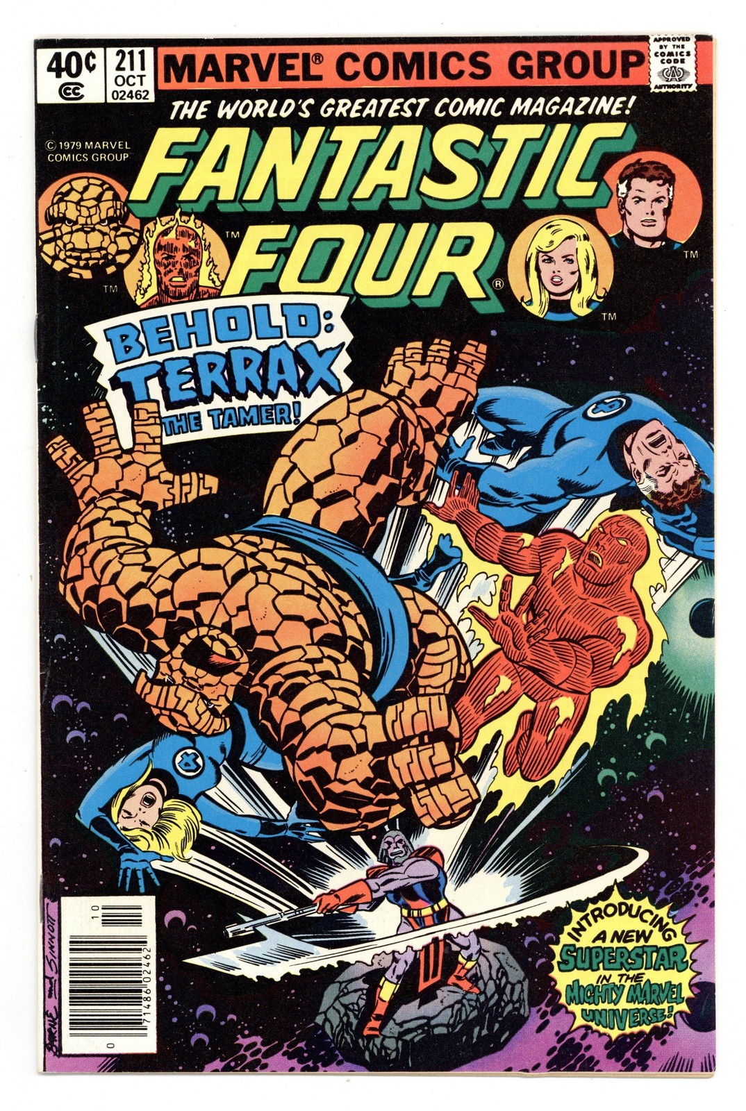 Fantastic Four #211N FN/VF 7.0 1979