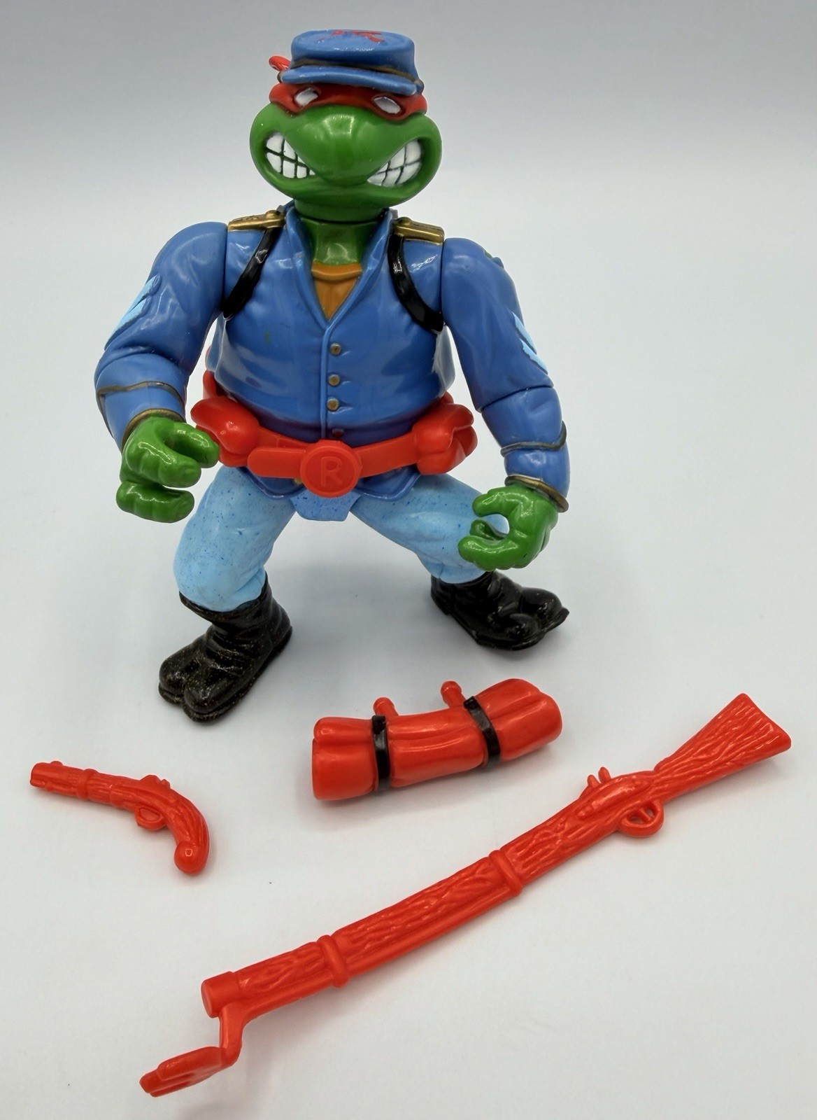 Playmates 1992 Teenage Mutant Ninja Turtles TMNT Yankee Doodle Raph