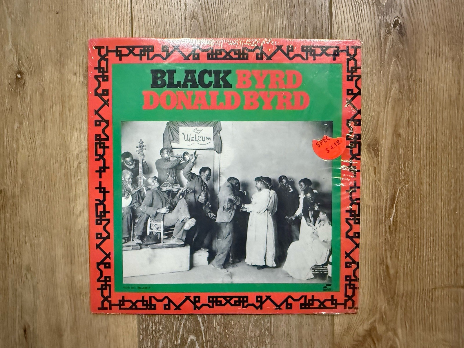 DONALD BYRD - BLACK BIRD ( LP ) BN-LA047-F Blue Note First US 1973 Black Text VG