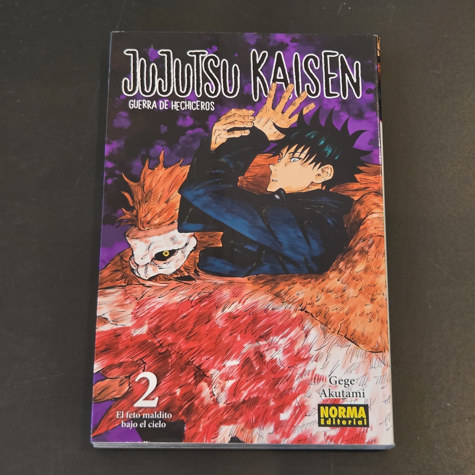 Jujutsu Kaisen Volume 2 Manga Fumetto Copertina Morbida Spagnolo Gege Akutami Norma