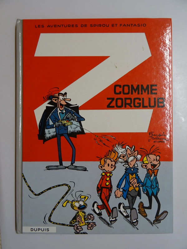 BD les aventures de Spirou et Fantasio tome 15 Z comme Zorglub