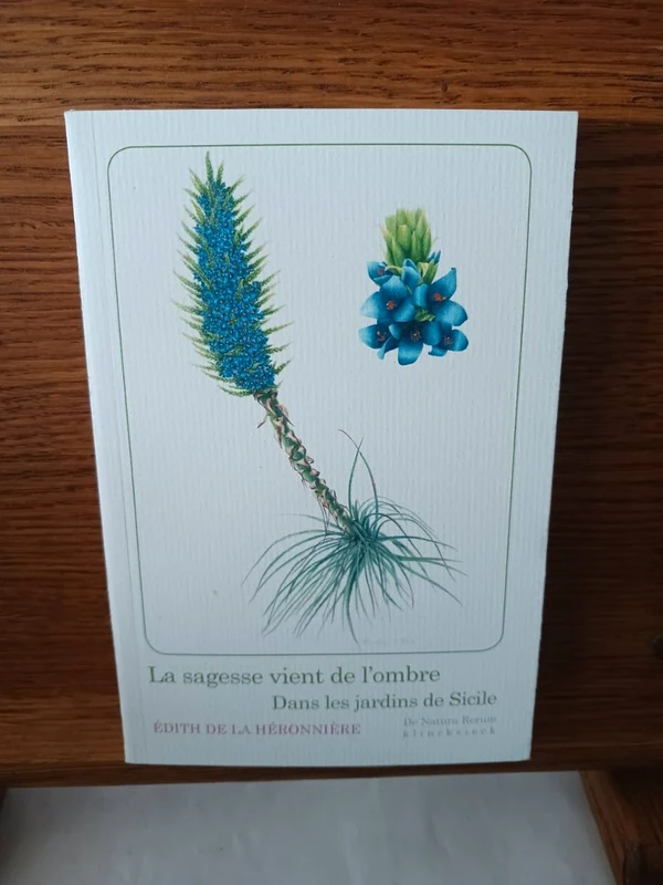 La sagesse vient de l'ombre : dans les jardins de Sicile 9782252040591