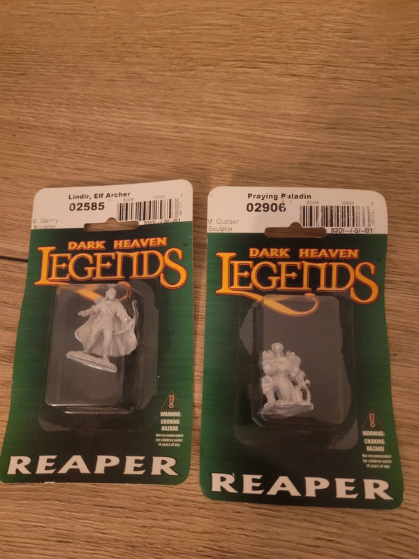 Praying paladin lindir elf Archer dark heaven legends reaper 02585 02906