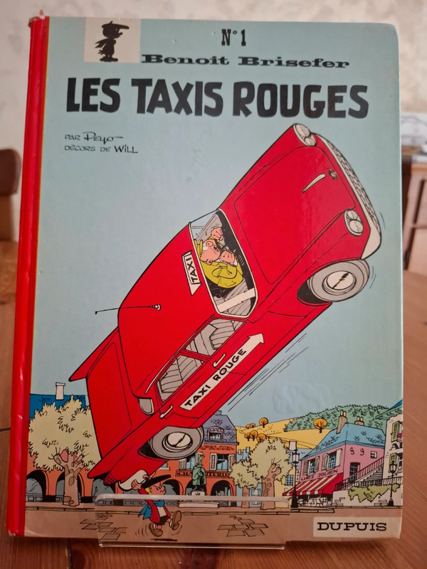 BD Les taxis rouges tome 1 de Benoit Brisefer