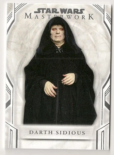 2018 TOPPS STAR WARS MASTERWORK BASE CARD #12 DARTH SIDIOUS