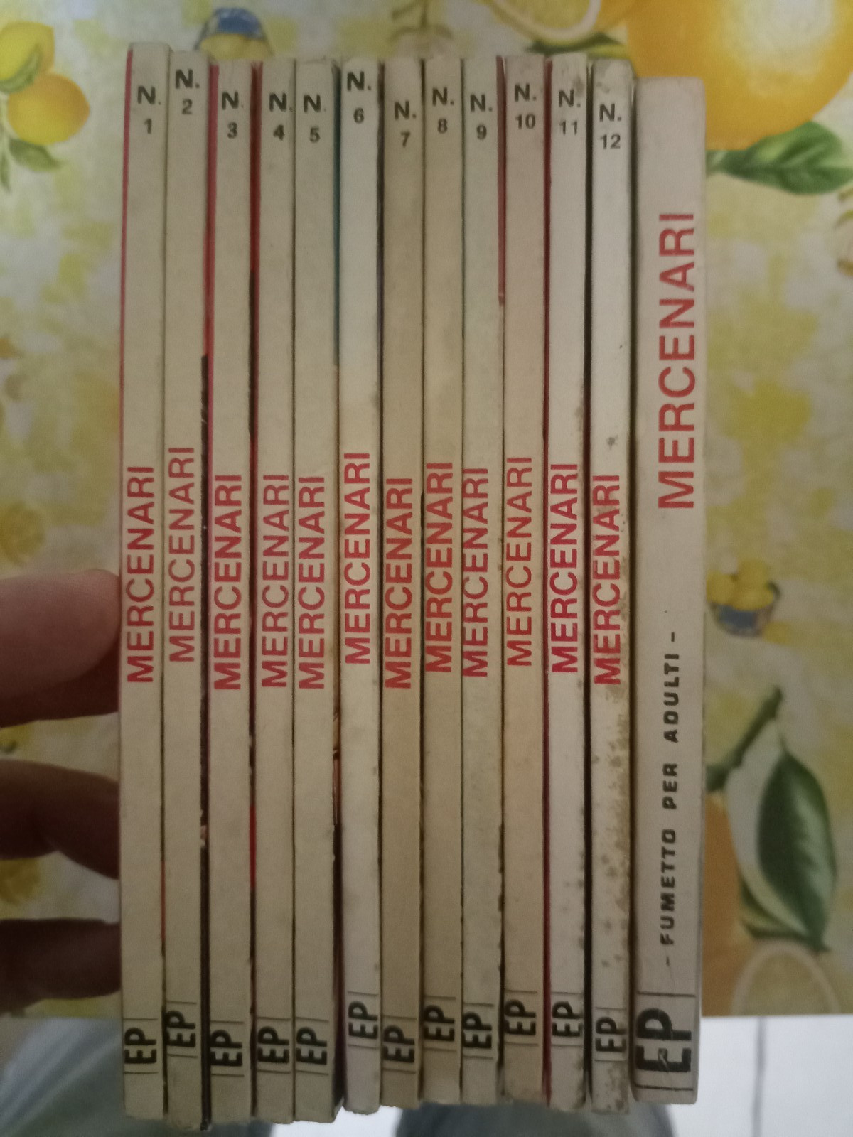 MERCENARI 1/12 + SUPPLEMENTO CPL - COMPLETA LA COLLEZIONE