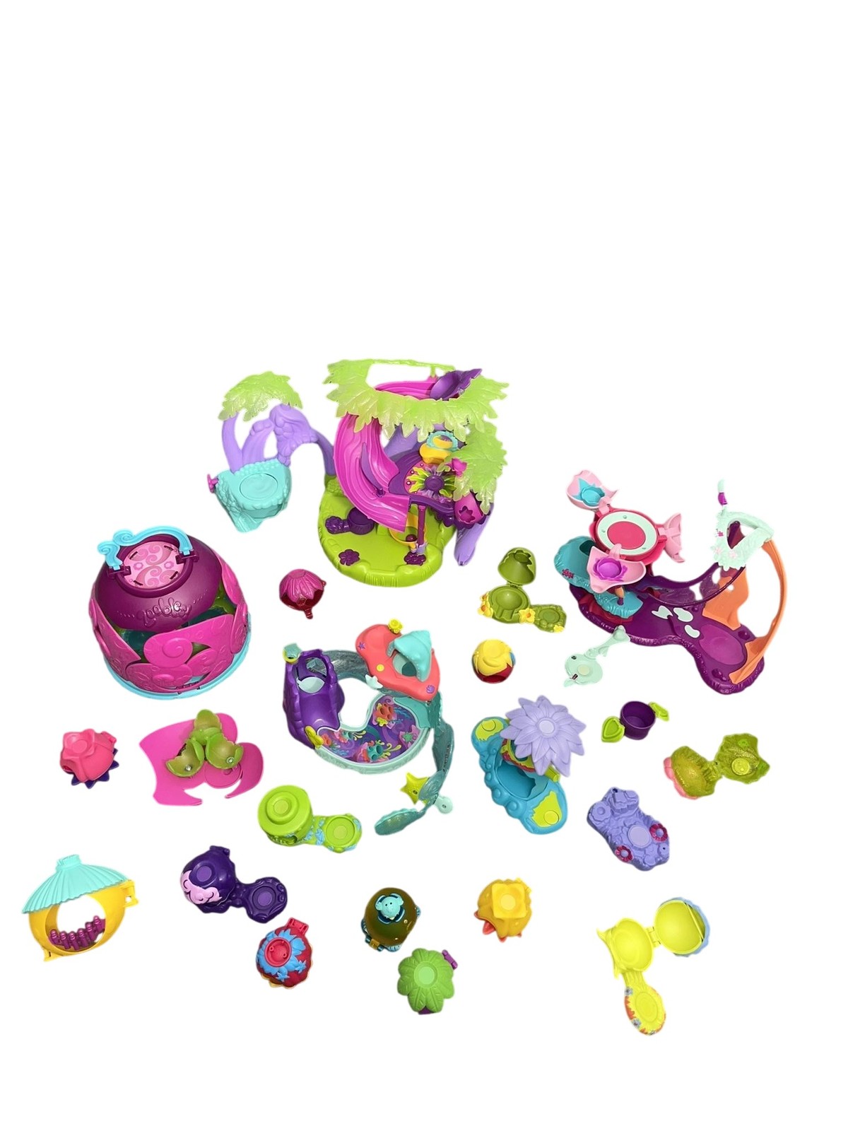 Zoobles Spin Master Playset Lotto Casa sull'Albero Pods Animali Figure Custodia Giocattolo
