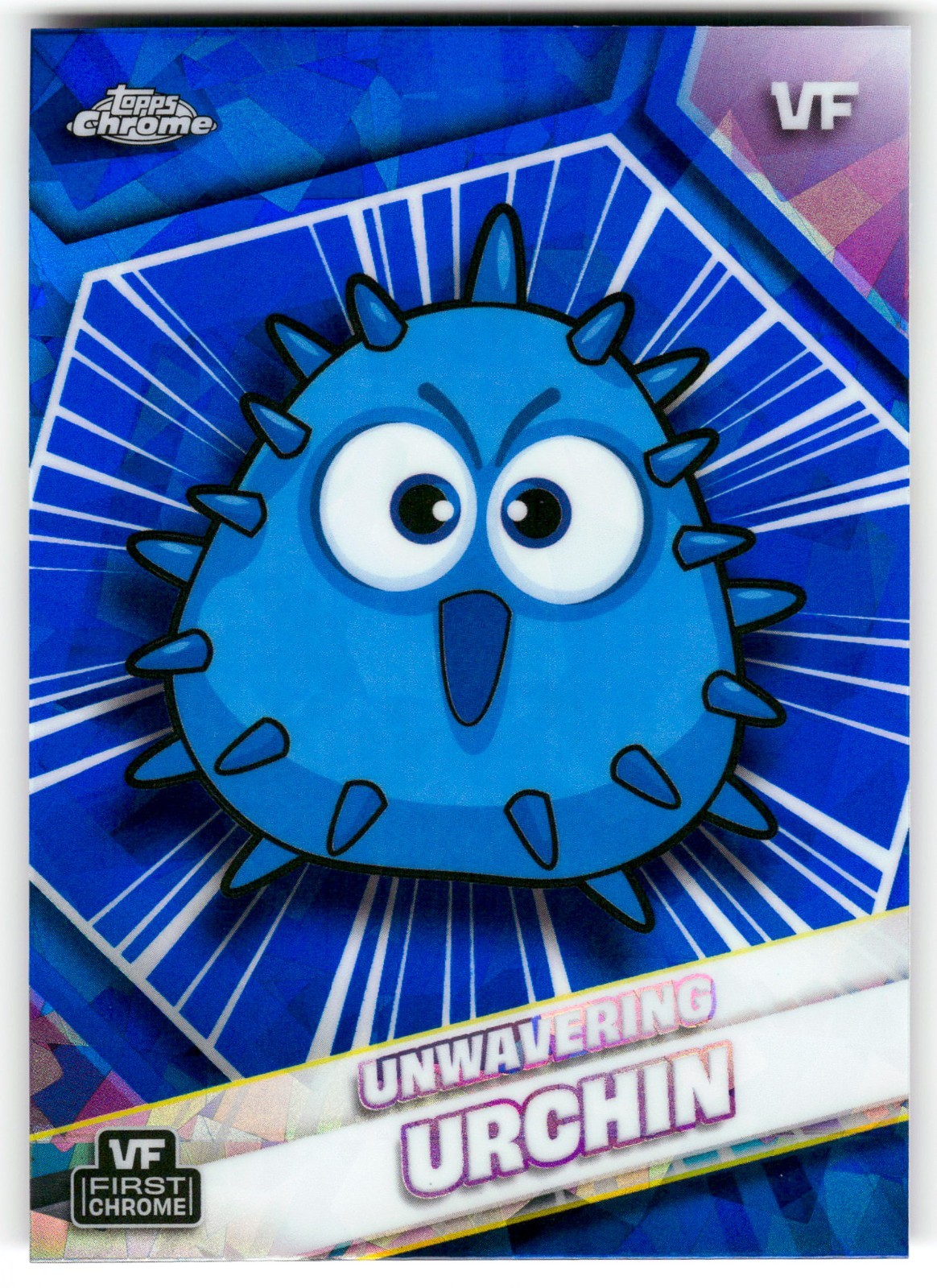 Unwavering Urchin VeeFriends 2026 Topps Chrome Sapphire Card