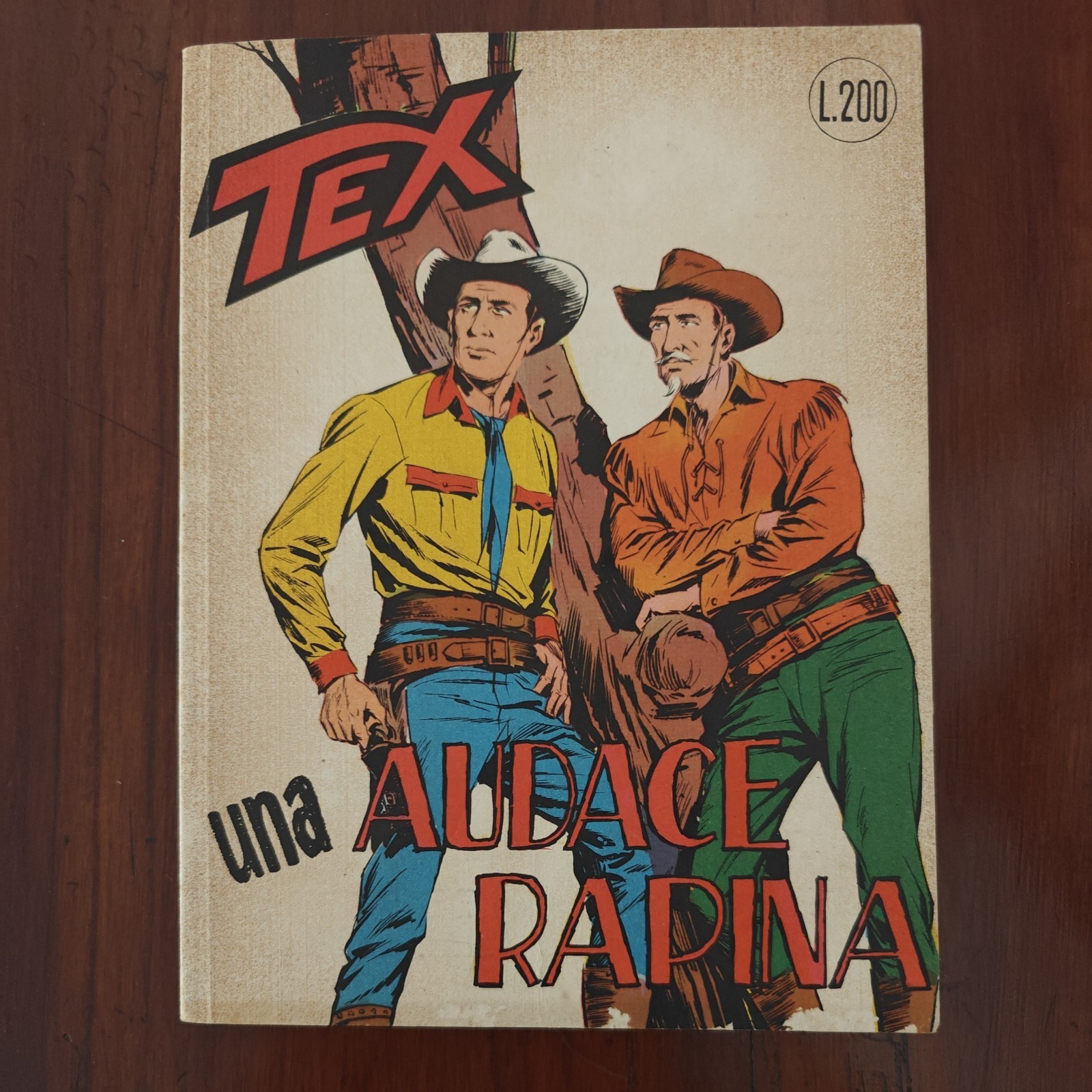 TEX  GIGANTE N 44 PRIMA EDIZIONE CON MG E SENZA CONTINUA  BINARIO TIPO SPILLATO 