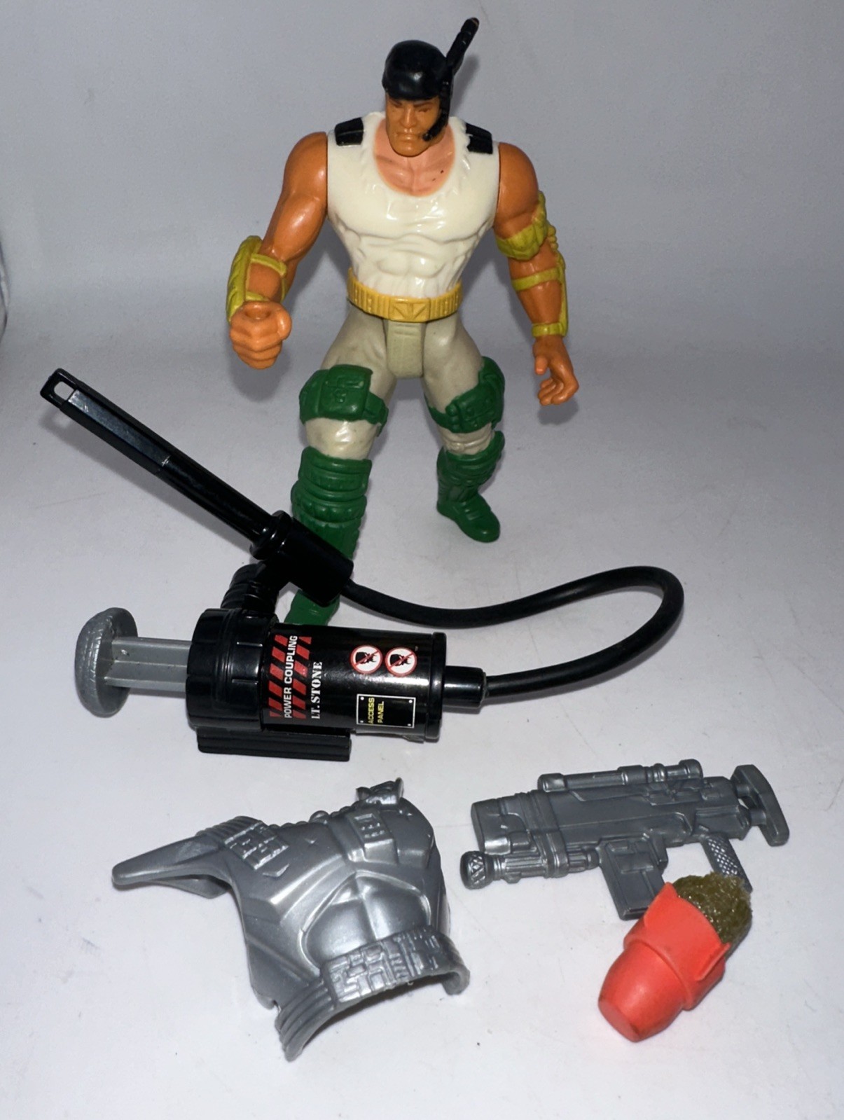 G.I. Joe Extreme Deluxe Lt. Stone Figure 1995 Kenner Hasbro Slam Firepower