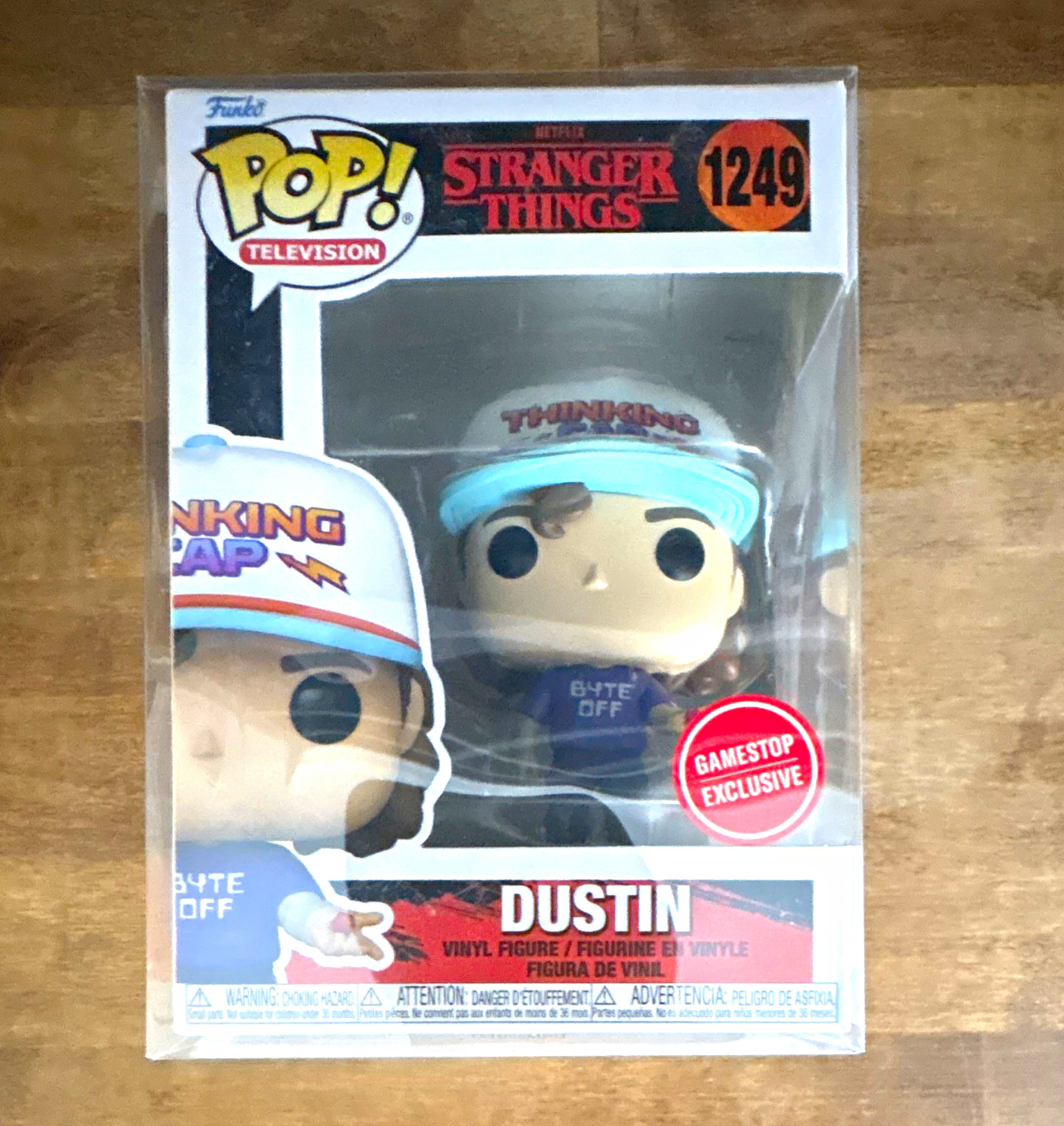 Funko Pop! Television Stranger Things Dustin #1249 statuina in vinile esclusiva