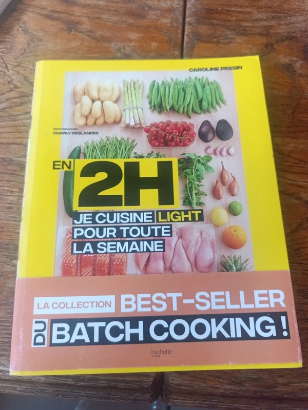Livre de recettes batch cooking