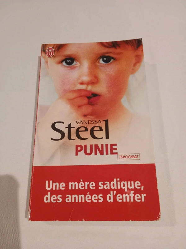 Livre Punie, Témoignage, Vanessa Steel