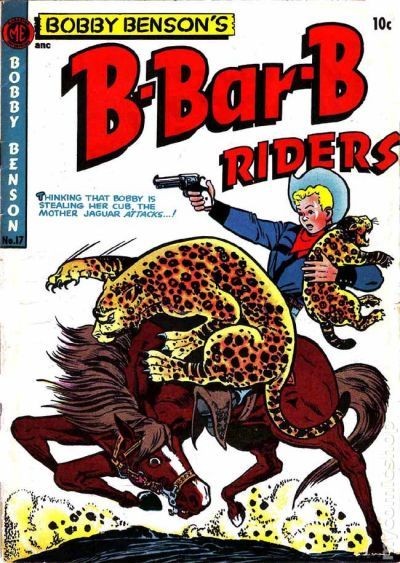 Bobby Benson's B-Bar-B Riders #17 GD/VG 3.0 1952 Immagine Stock
