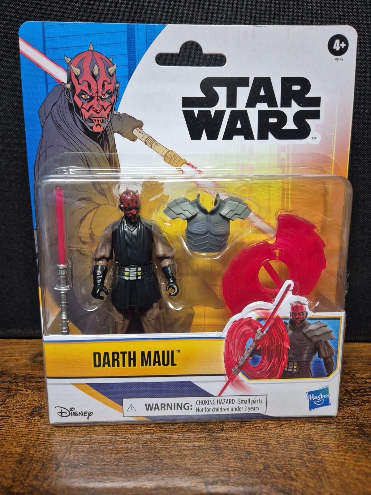 Star Wars Darth Maul Action Figure with accessories Hasbro 4 Inch