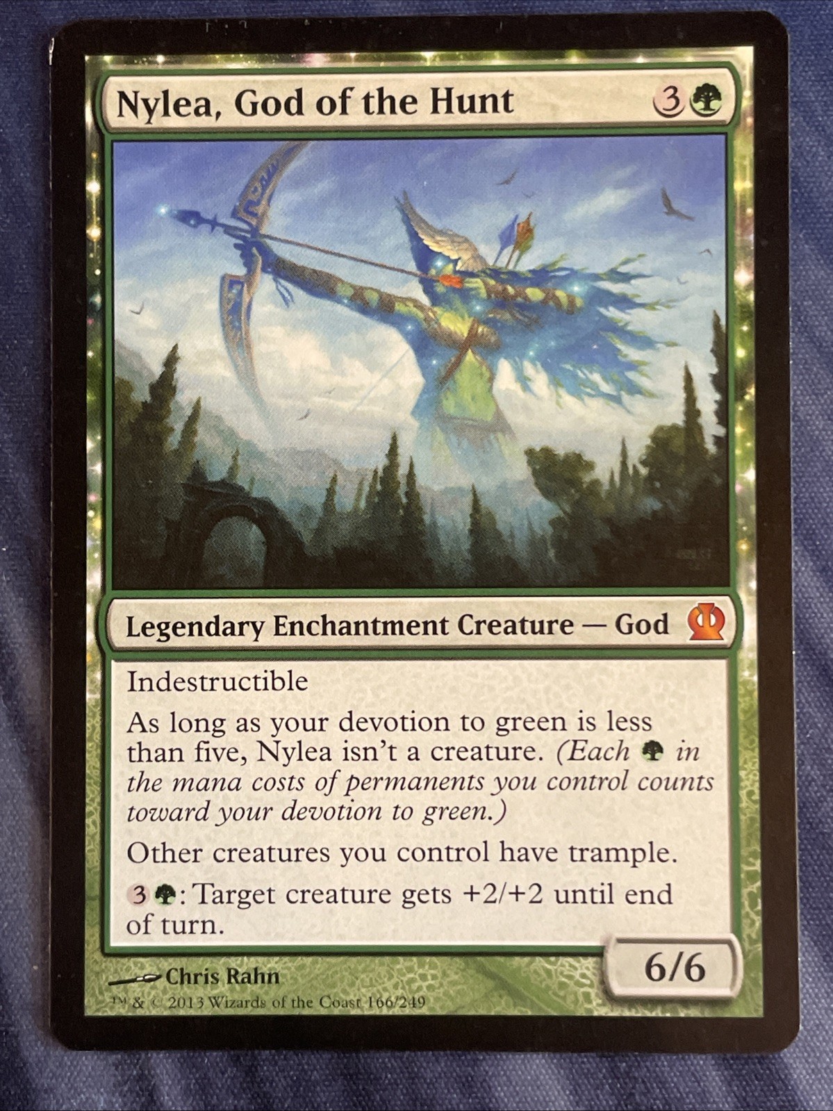 Nylea, Dio della Caccia #166 Magic the Gathering Theros