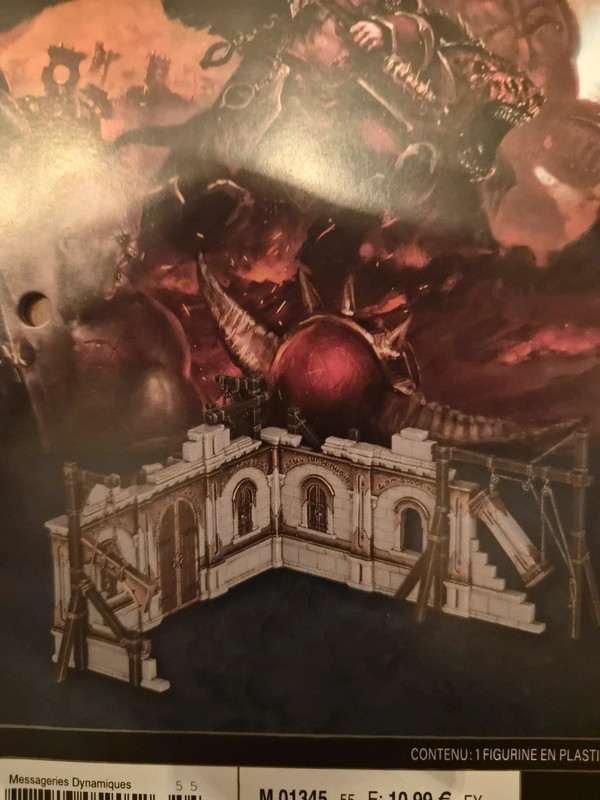 Warhammer AOS Maison en chantier decors