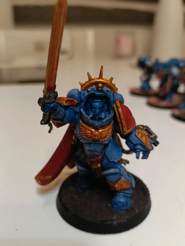 Captain marine in gravis Armour.